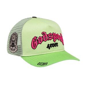 Godspeed Trucker Hat Forever Unisex Green 4EVERHAT